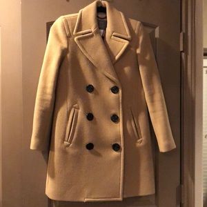 Tan pea coat (J Crew)
